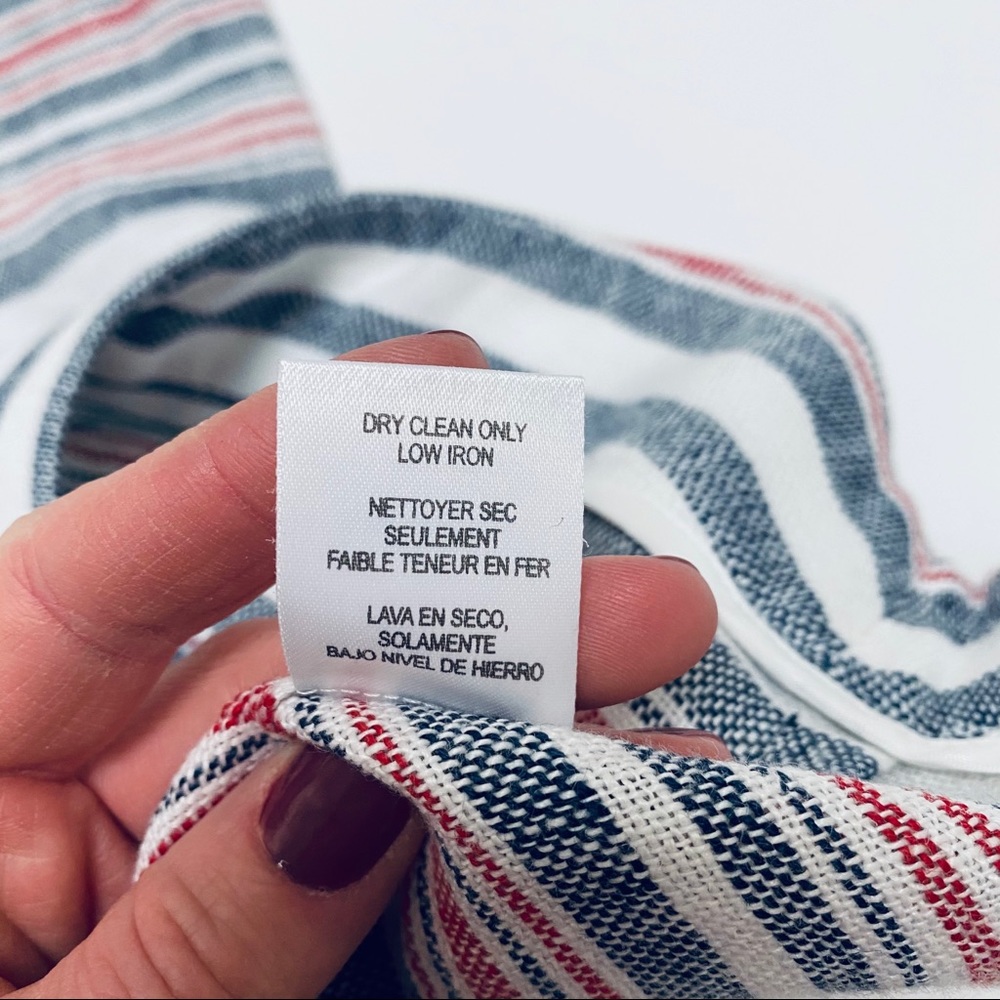 W by Worth Striped Linen Pant - Picture 10 of 12